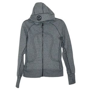 Lululemon Gray Scuba Hoodie Size 8